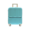 開蓋式充電行李箱 - 冰河藍